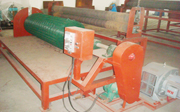 Roll mesh PVC coating line