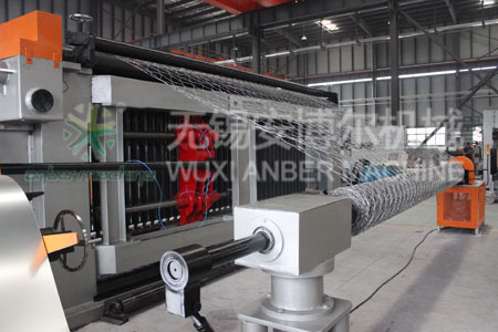 Gabion mesh machine