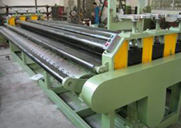 mesh sheet straightening machine