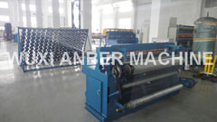 Fine and light welded wire mesh machine