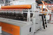 Reinforcing mesh welding line