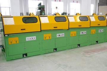 Wire drawing line