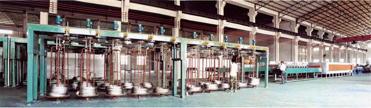 annealing wire drawing line