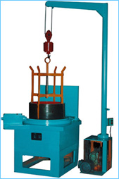 Wire descharging machine