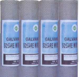 galvanized square wire mesh