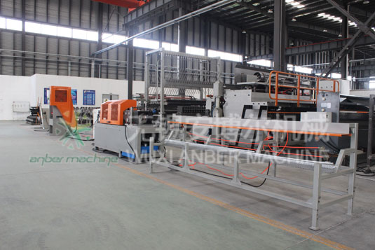 High speed angle bead production line